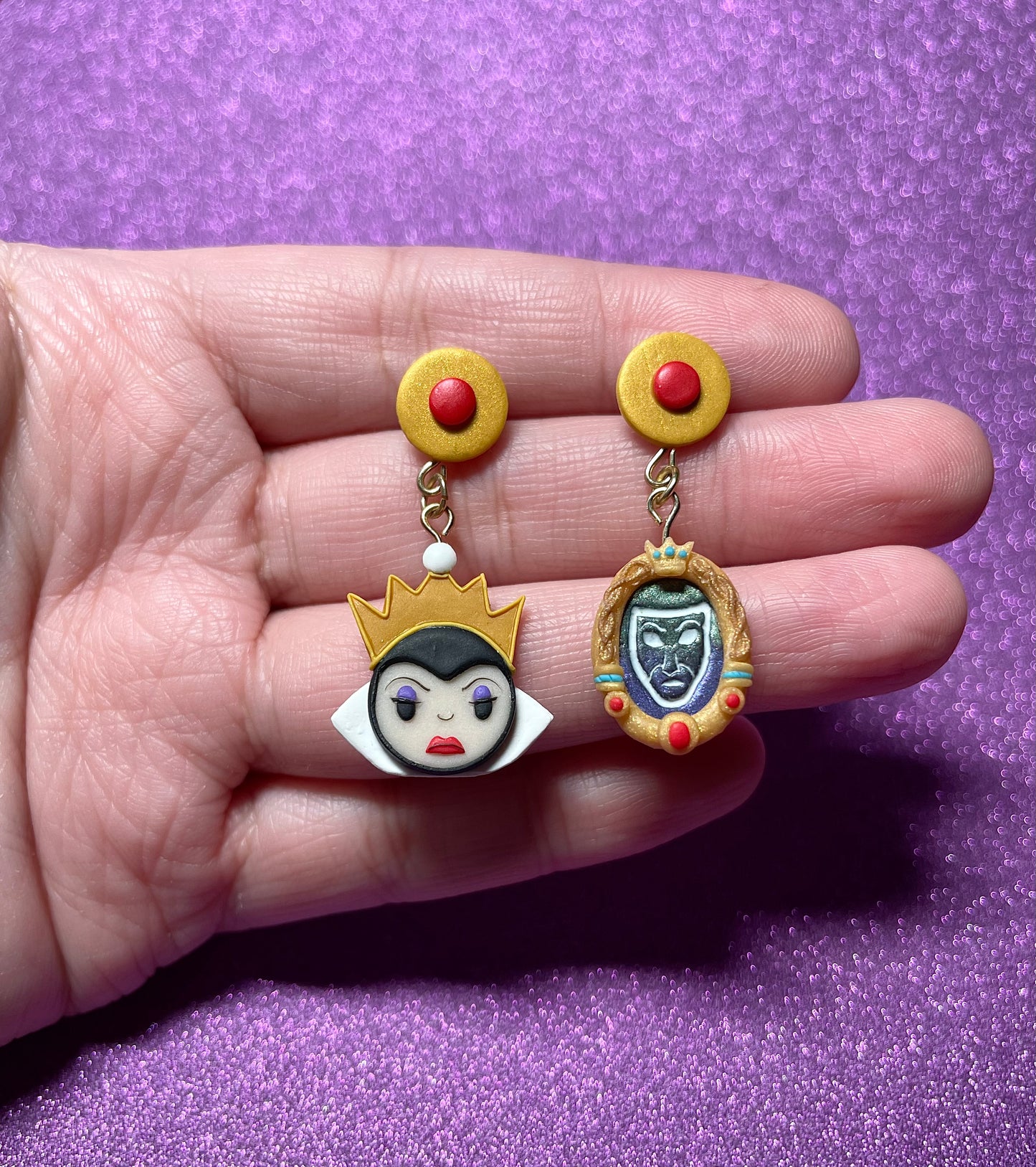 Evil Queen Earrings