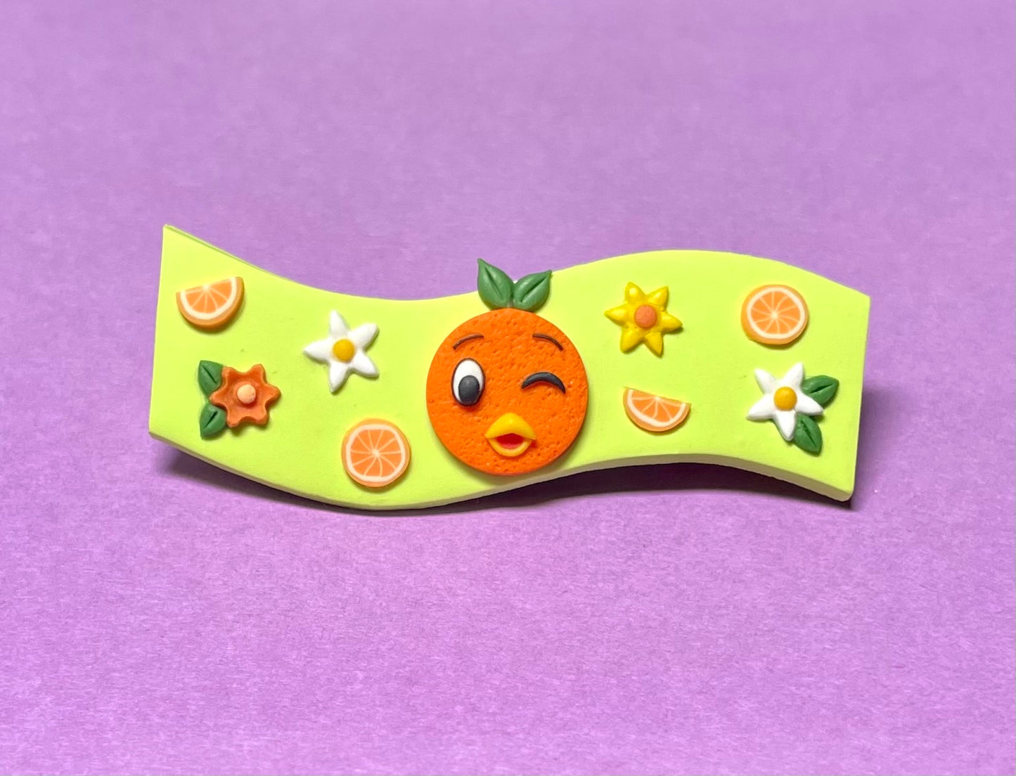 Orange You Cute Barrette