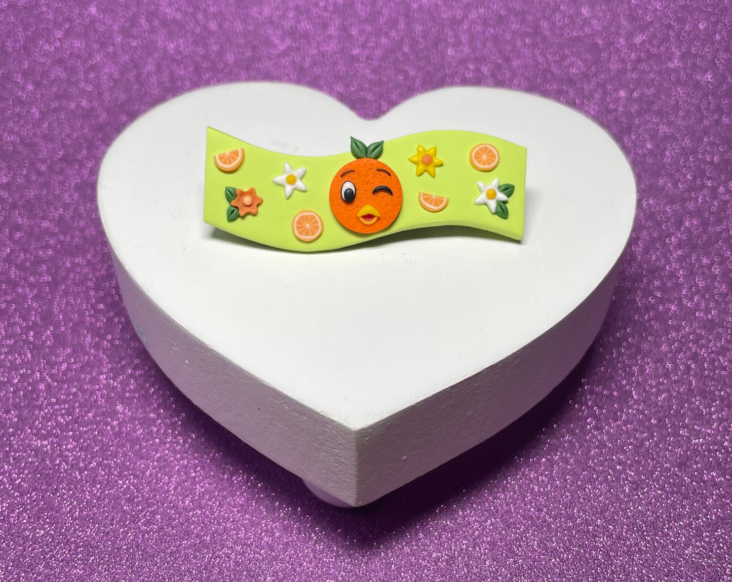 Orange You Cute Barrette