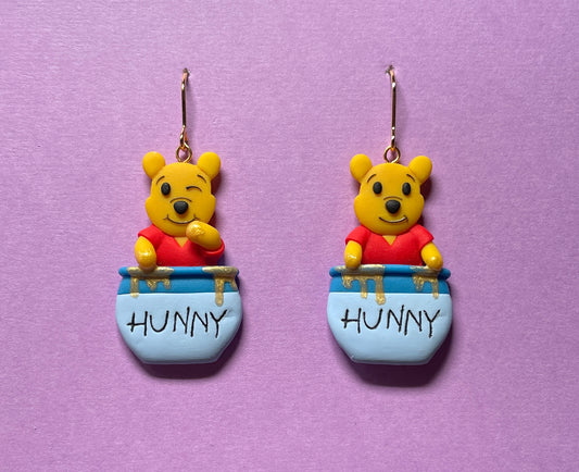 Sticky Hunny Pot Earrings