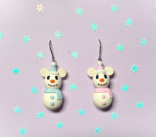 Winter Wonderland Snowmen Earrings