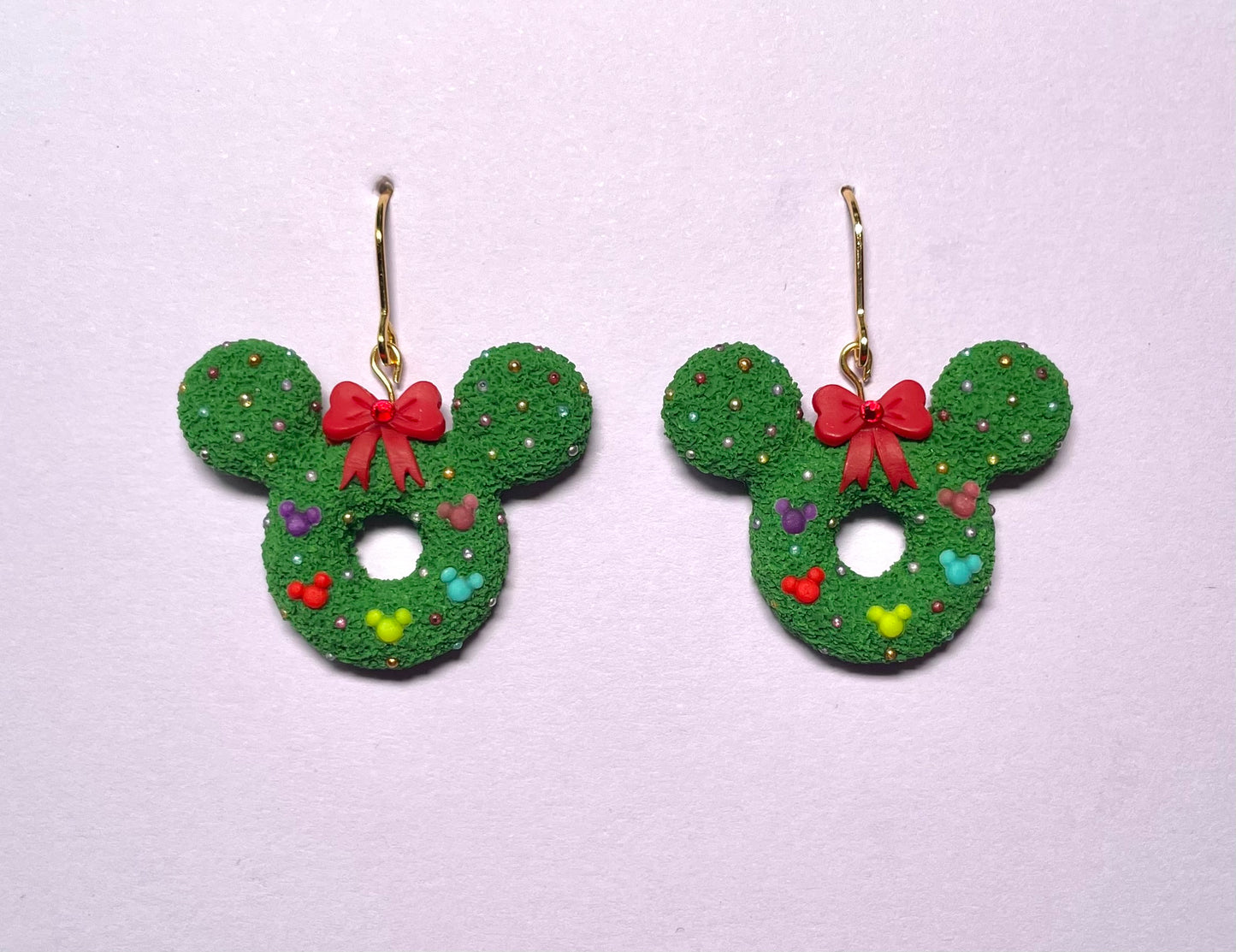 Mouse Ear Wreath Earrings