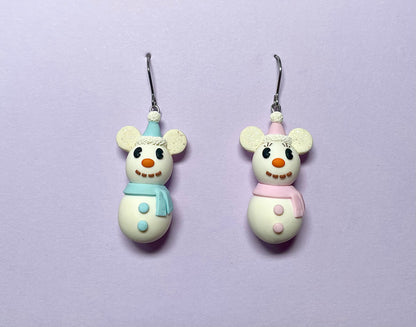 Winter Wonderland Snowmen Earrings