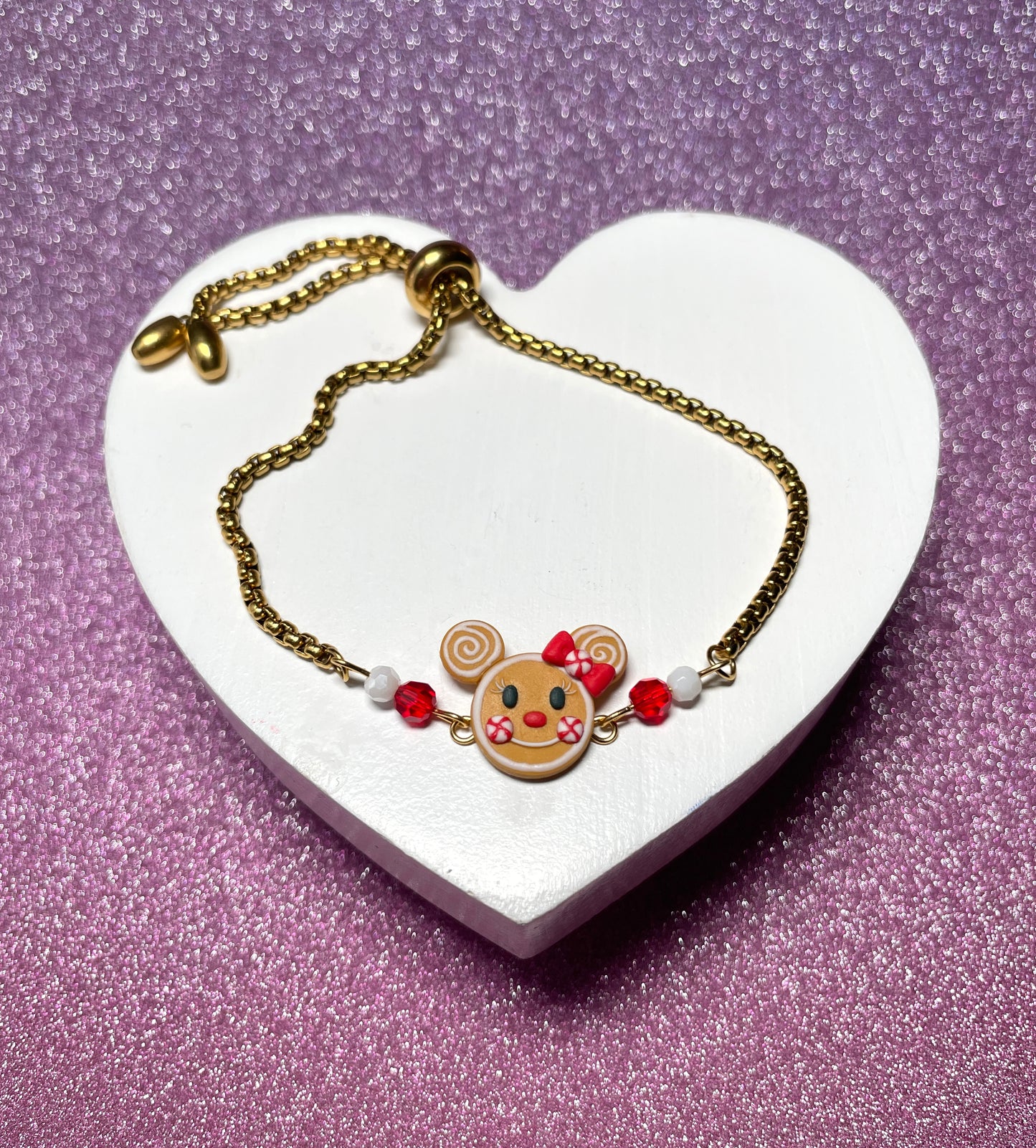 Gingerbread Mouse Bracelet