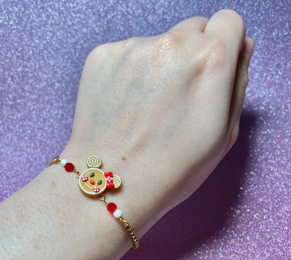 Gingerbread Mouse Bracelet