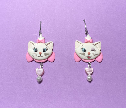 Aristocrat Cat Earrings