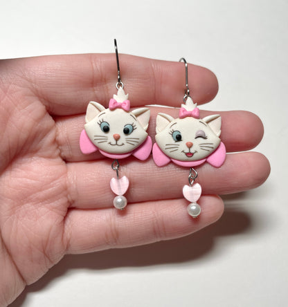 Aristocrat Cat Earrings