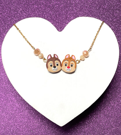 Nutty Chipmunk Necklace