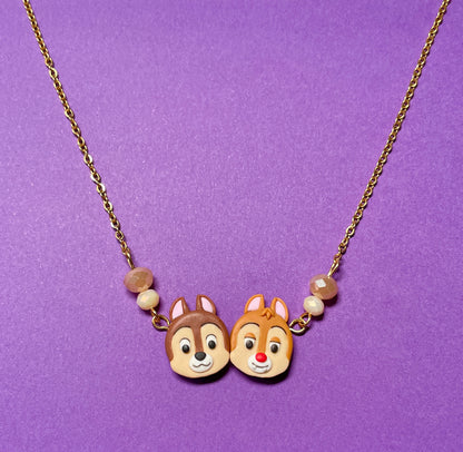 Nutty Chipmunk Necklace