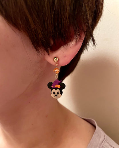 Halloween Party Mouse Earrings