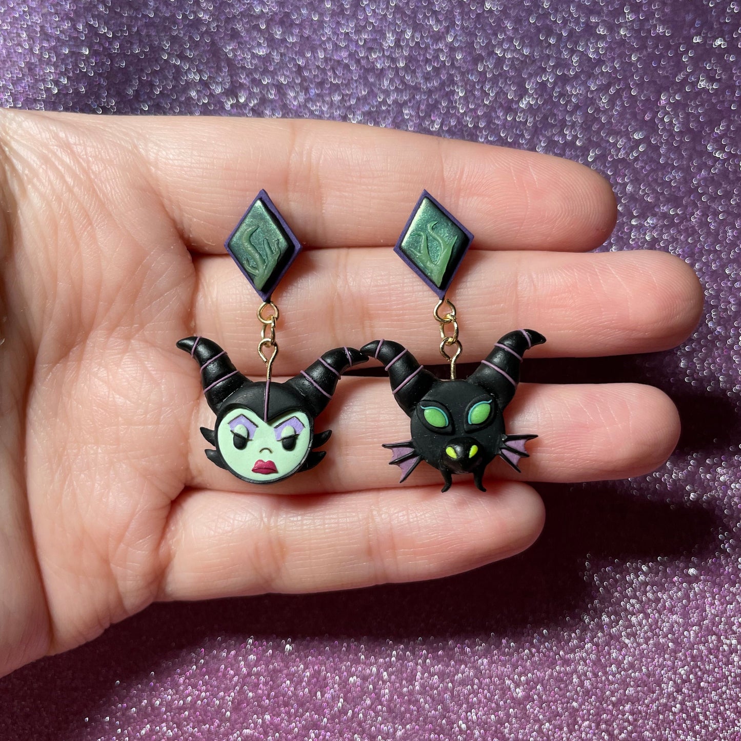 Evil Dragon Earrings