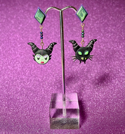 Evil Dragon Earrings