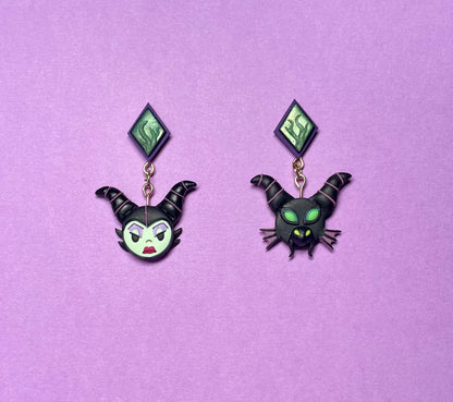 Evil Dragon Earrings