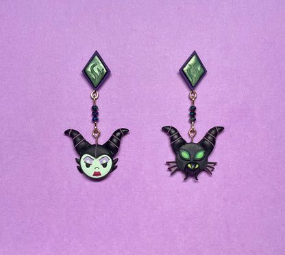 Evil Dragon Earrings