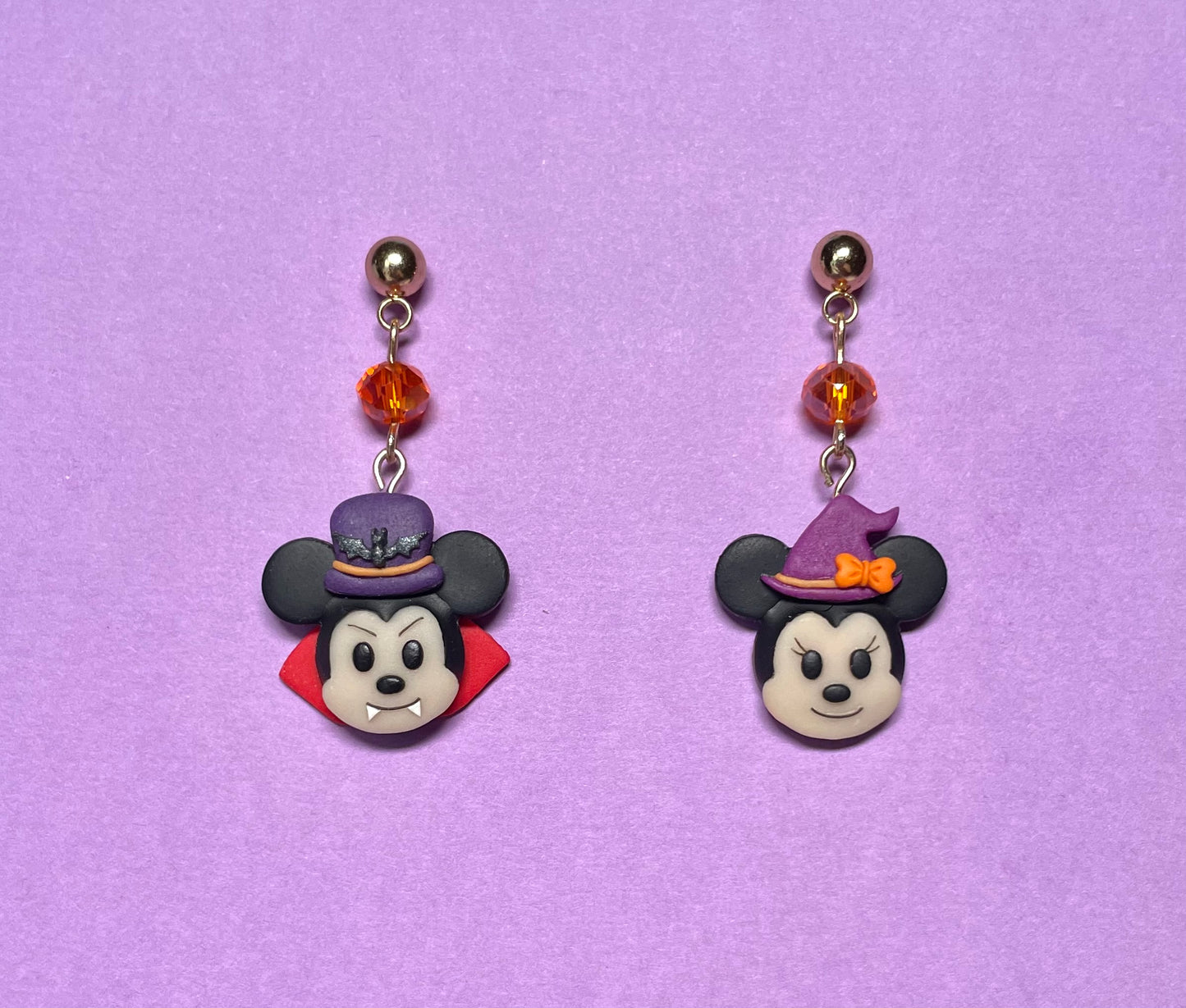 Halloween Party Mouse Earrings