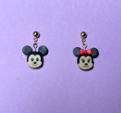 Simply M+M Mouse Earrings