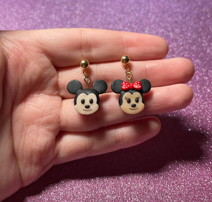 Simply M+M Mouse Earrings